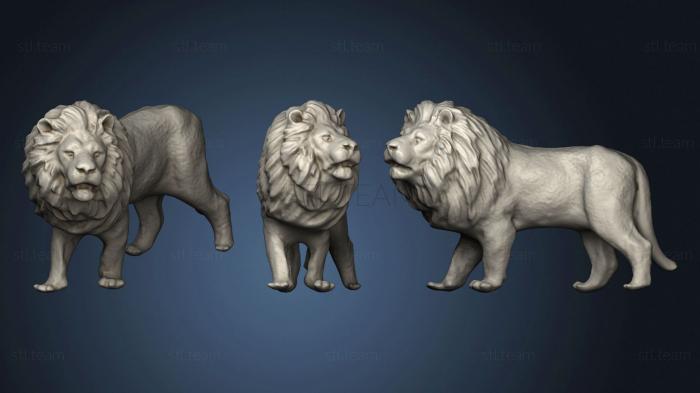 Статуэтки львы тигры сфинксы Lion 345